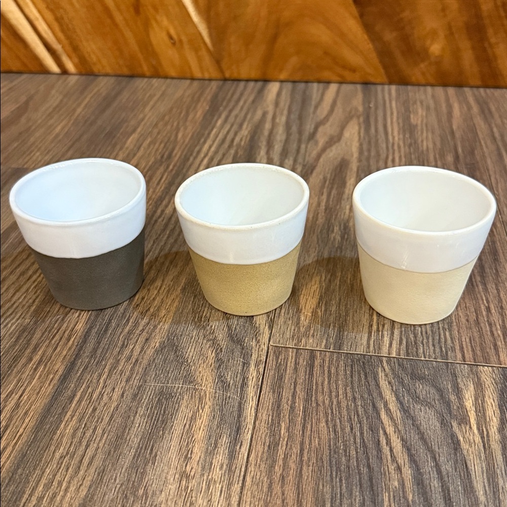 Costa Nova Stoneware Espresso Cup Set